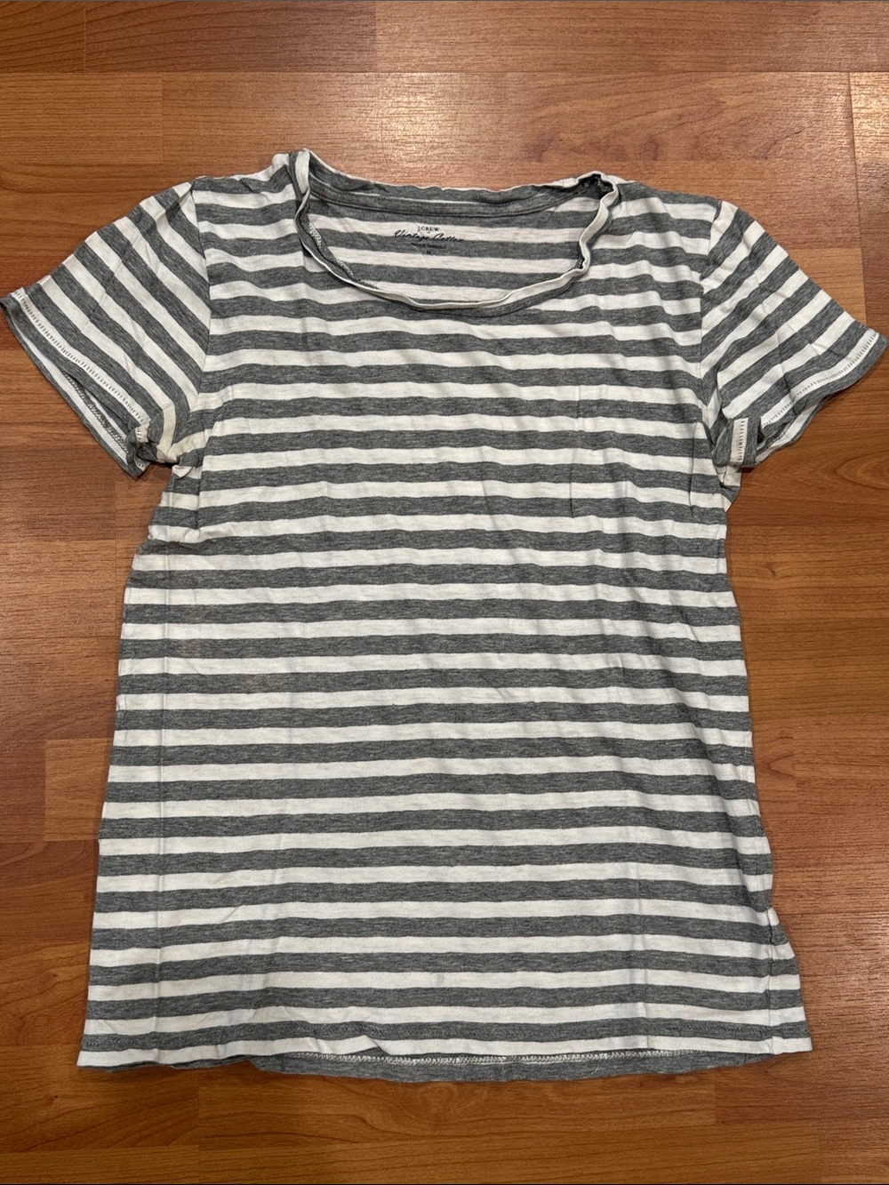 J. Crew Vintage Cotton Striped tee